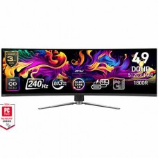 MSI MPG 491CQPX QD-OLED HDR曲面電競螢幕